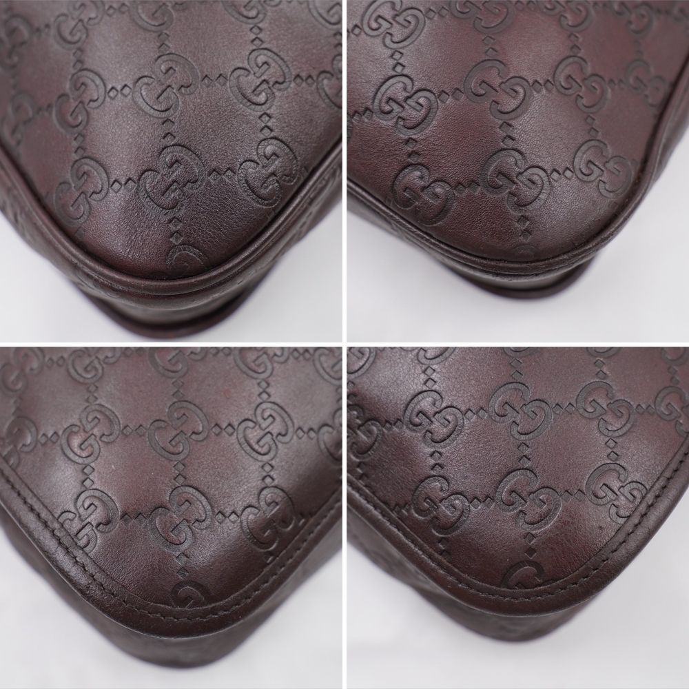 ❌️❌️SOLD❌️❌️BL05❤️ GUCCI Guccissima Flap Messenger Bag - Picture 8 of 14